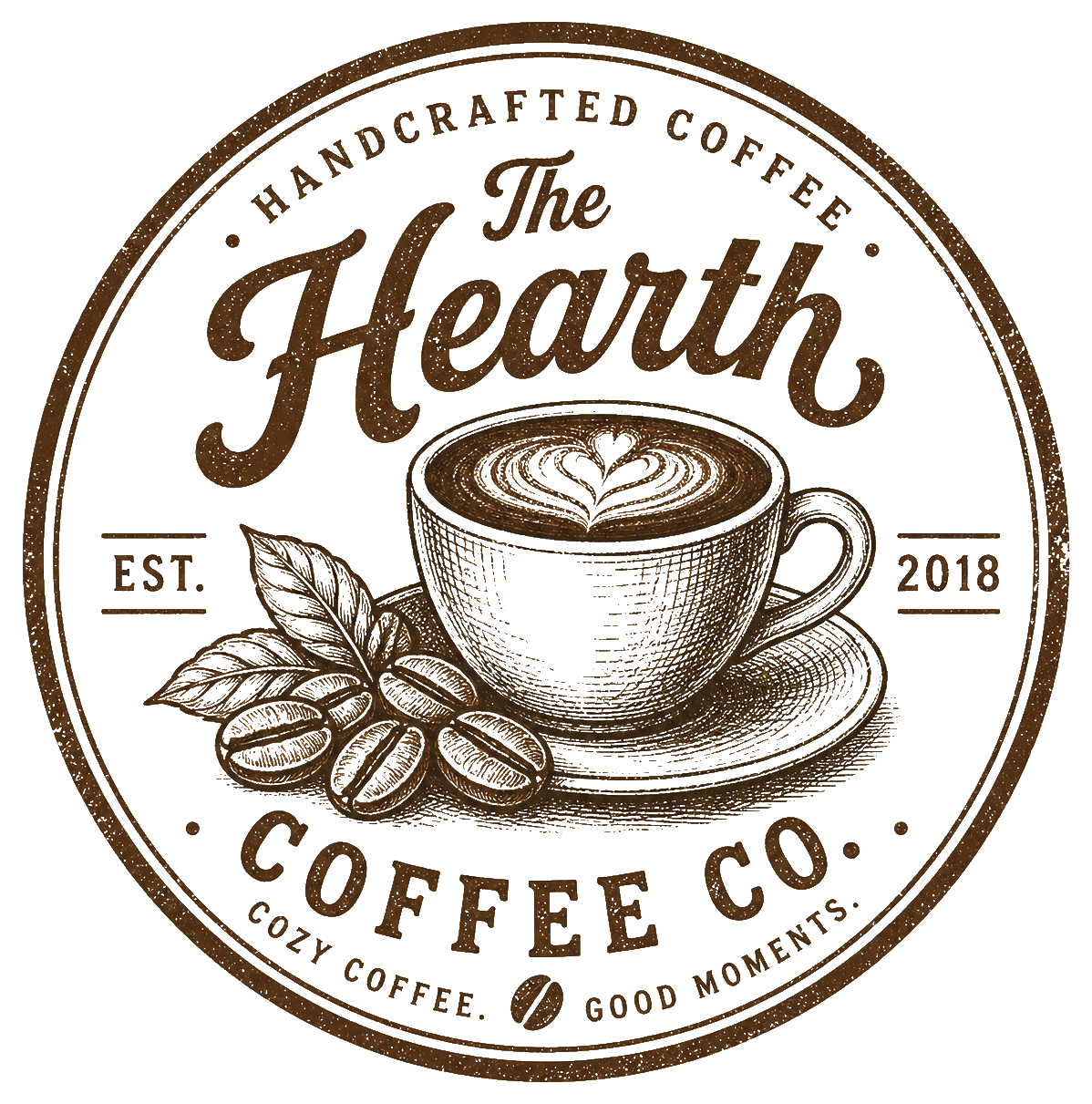 The Hearth Coffee Co. logosu